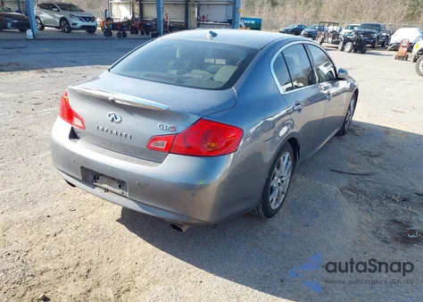 2010 Infiniti G37 Journey from USA, damaged, VIN JN1CV6AP0AM407181